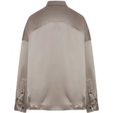 brown shirts,back view