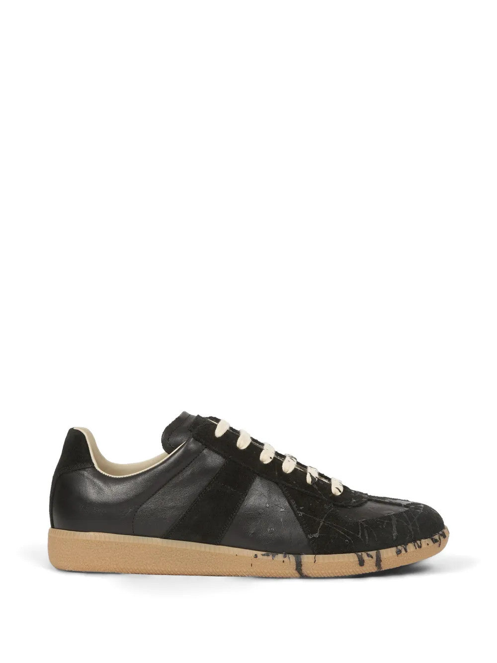 Black shoes, side view