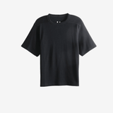 Black t-shirt, front view