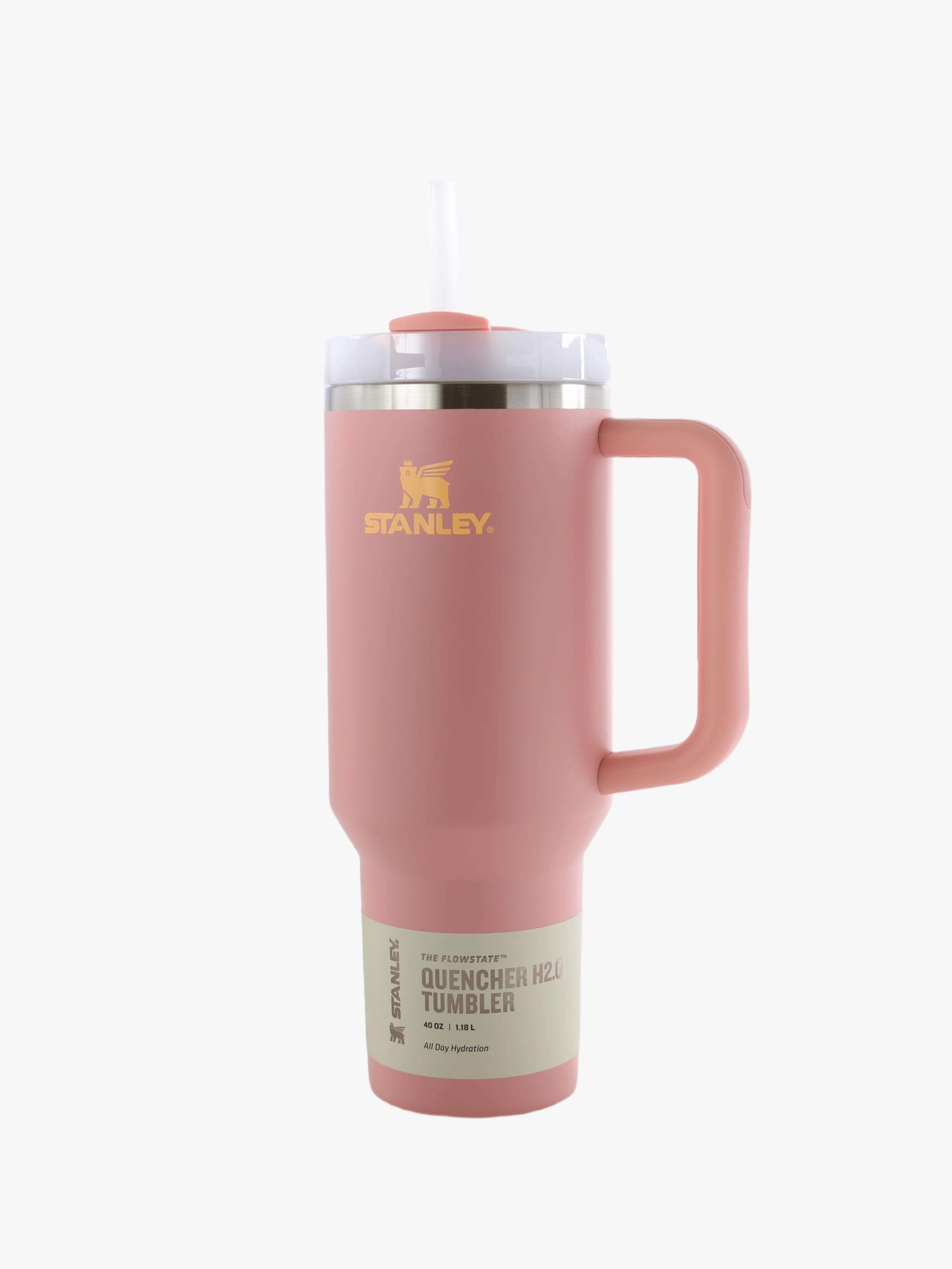 Pink product, front view