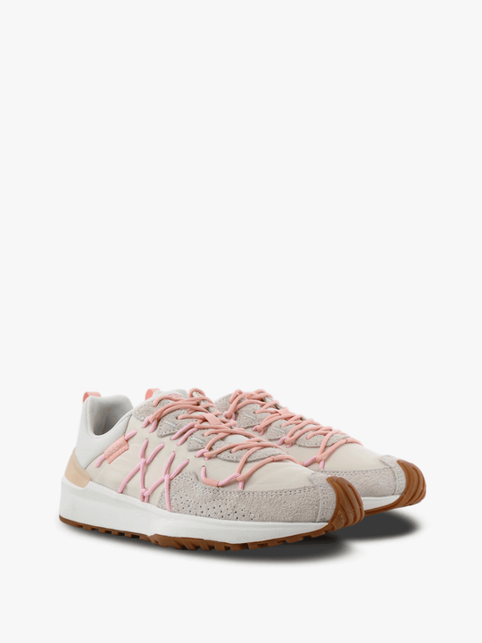Tan shoes, front view