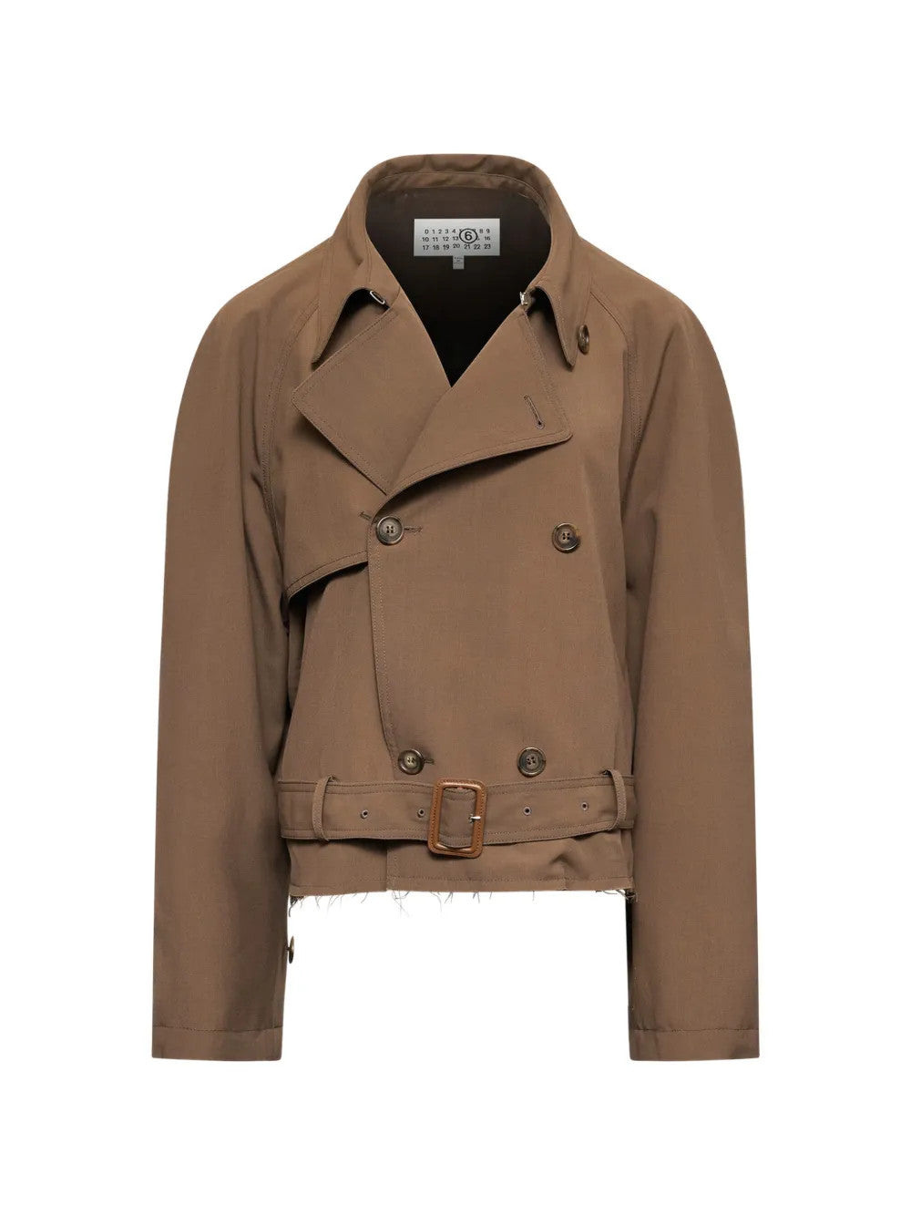 Brown jacket, front view