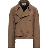 Brown jacket, front view