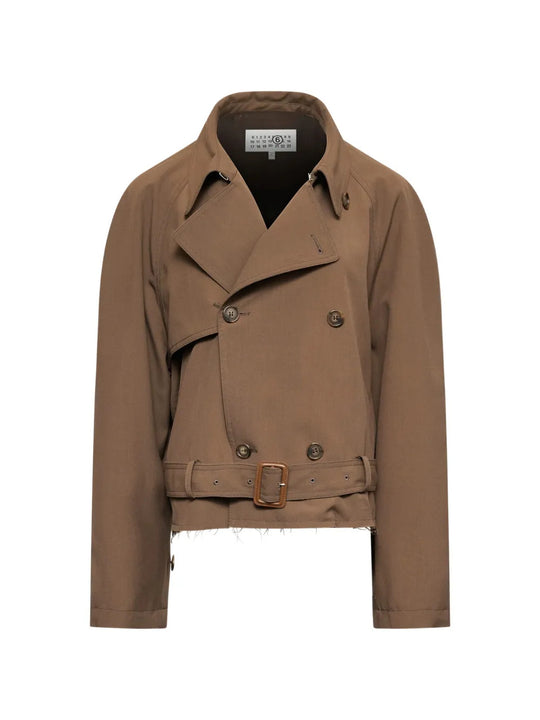 Brown jacket, front view
