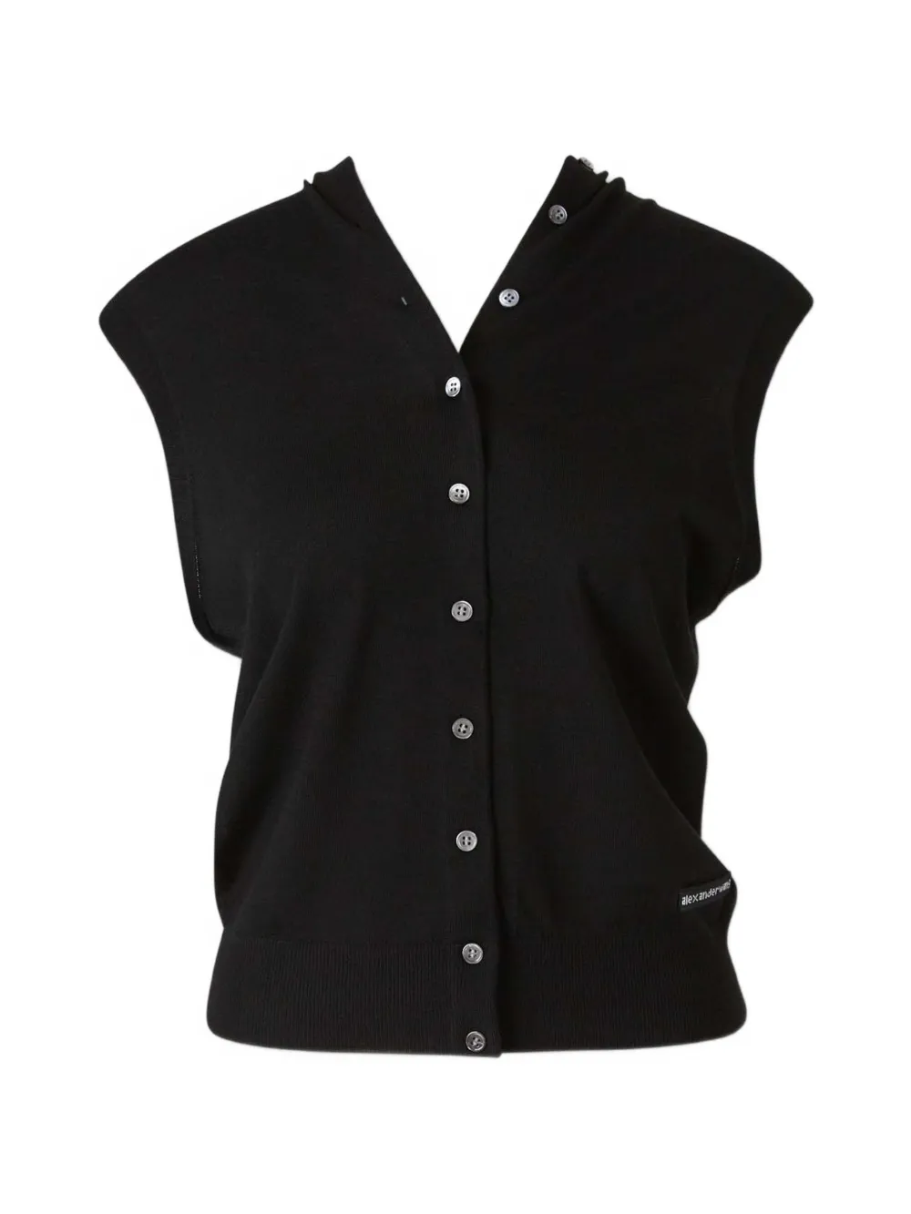 Black top, front view