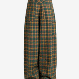 Green pants, front view