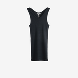 Black t-shirt, front view
