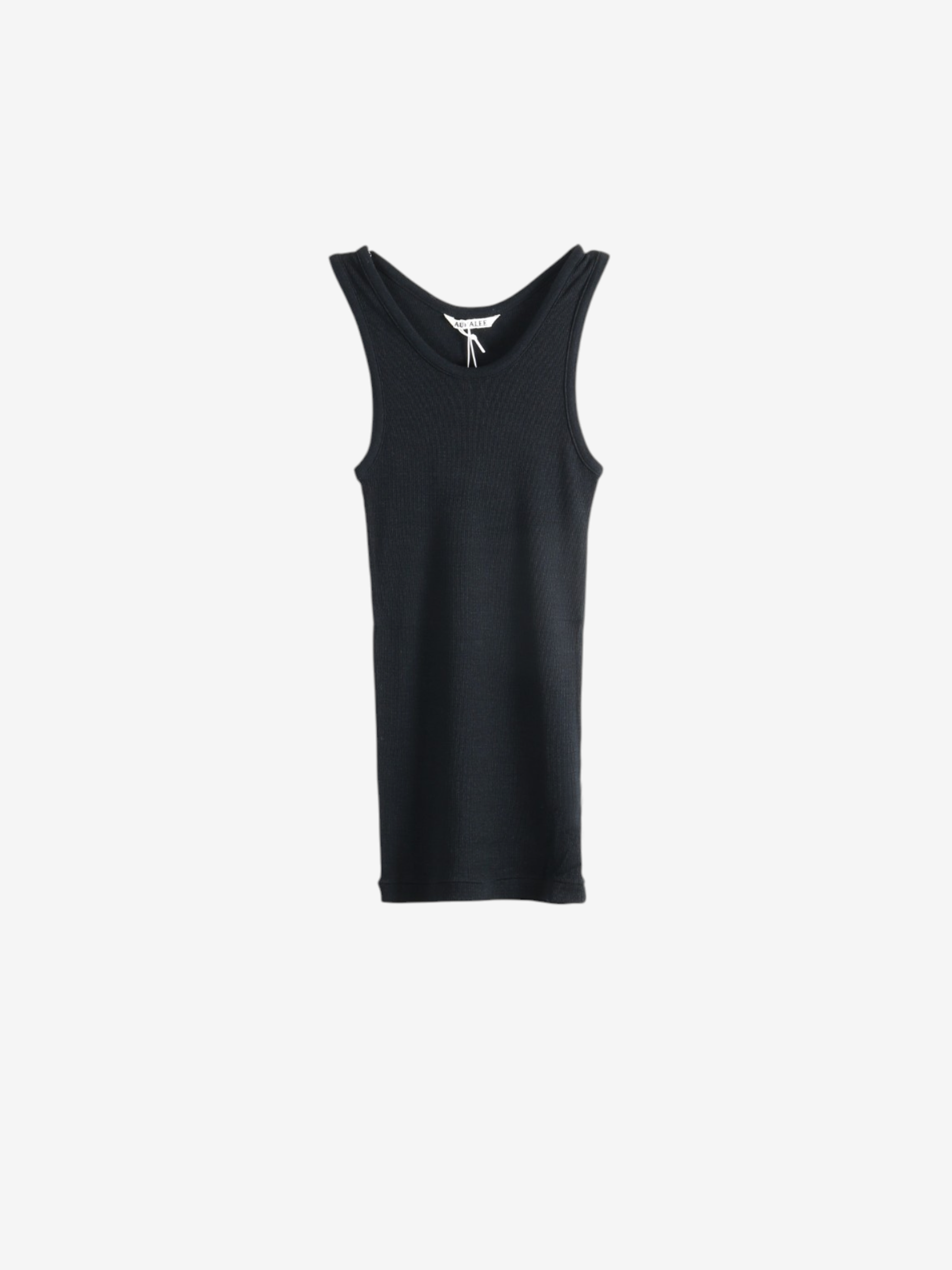 Black t-shirt, front view