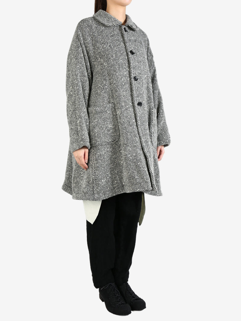 COMME DES GARCONS BLACK - Women Tweed Coat