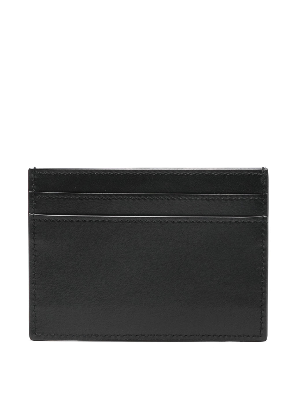 SAINT LAURENT - Men Silver Logo Card Wallet