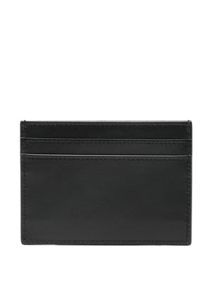 SAINT LAURENT - Men Silver Logo Card Wallet