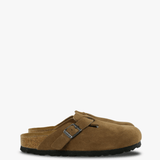 Brown sandals, front view