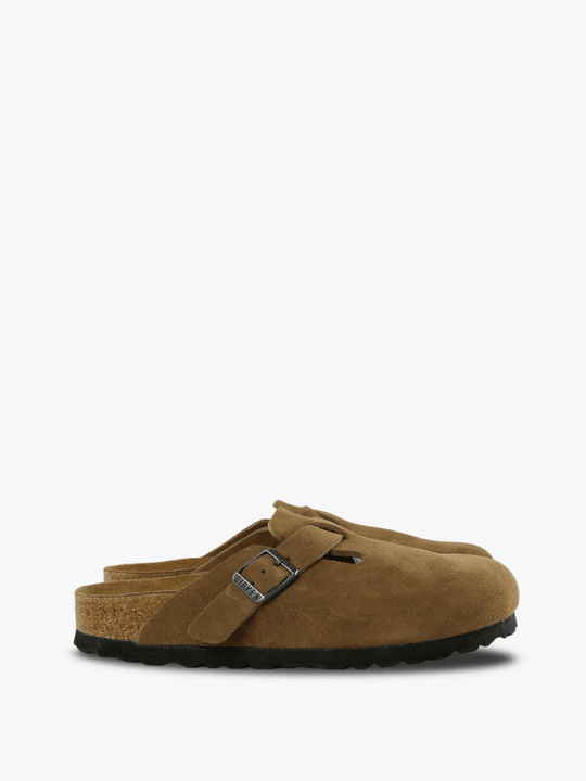 Brown sandals, front view