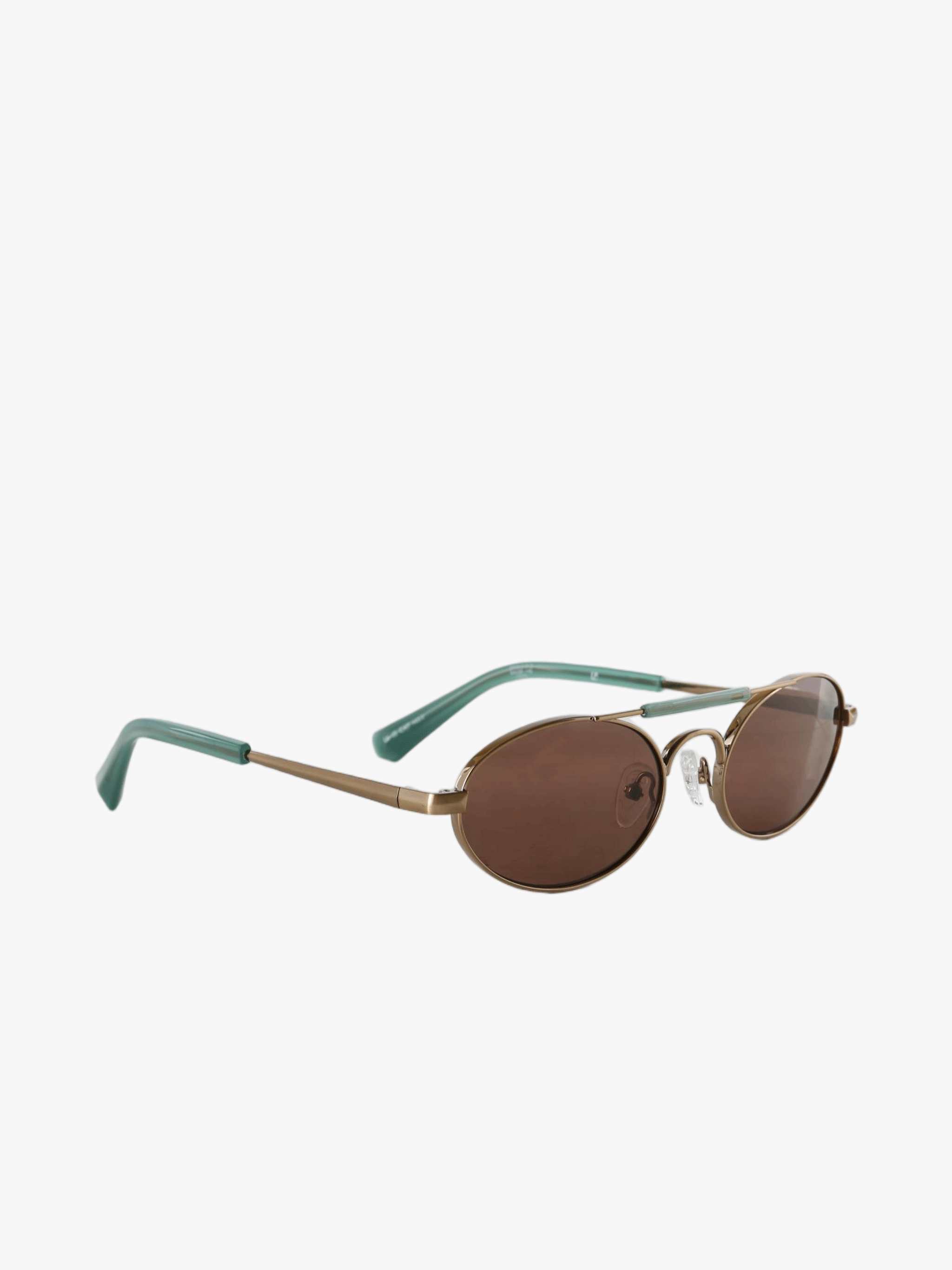 Brown eyewear, front view