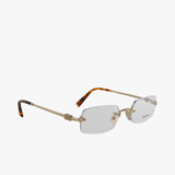 Tan eyewear, front view