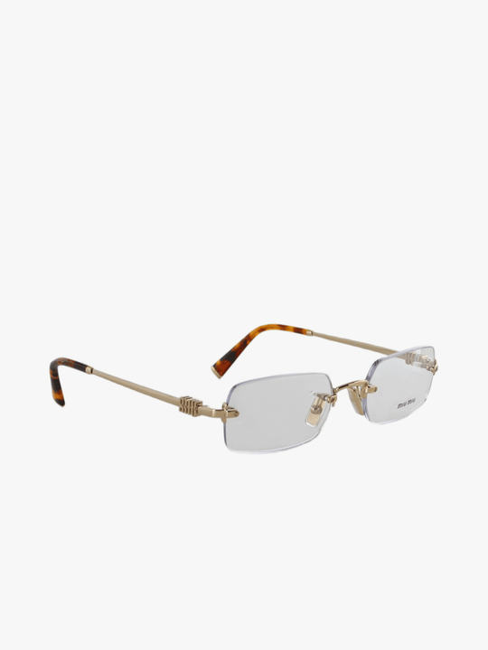 Tan eyewear, front view