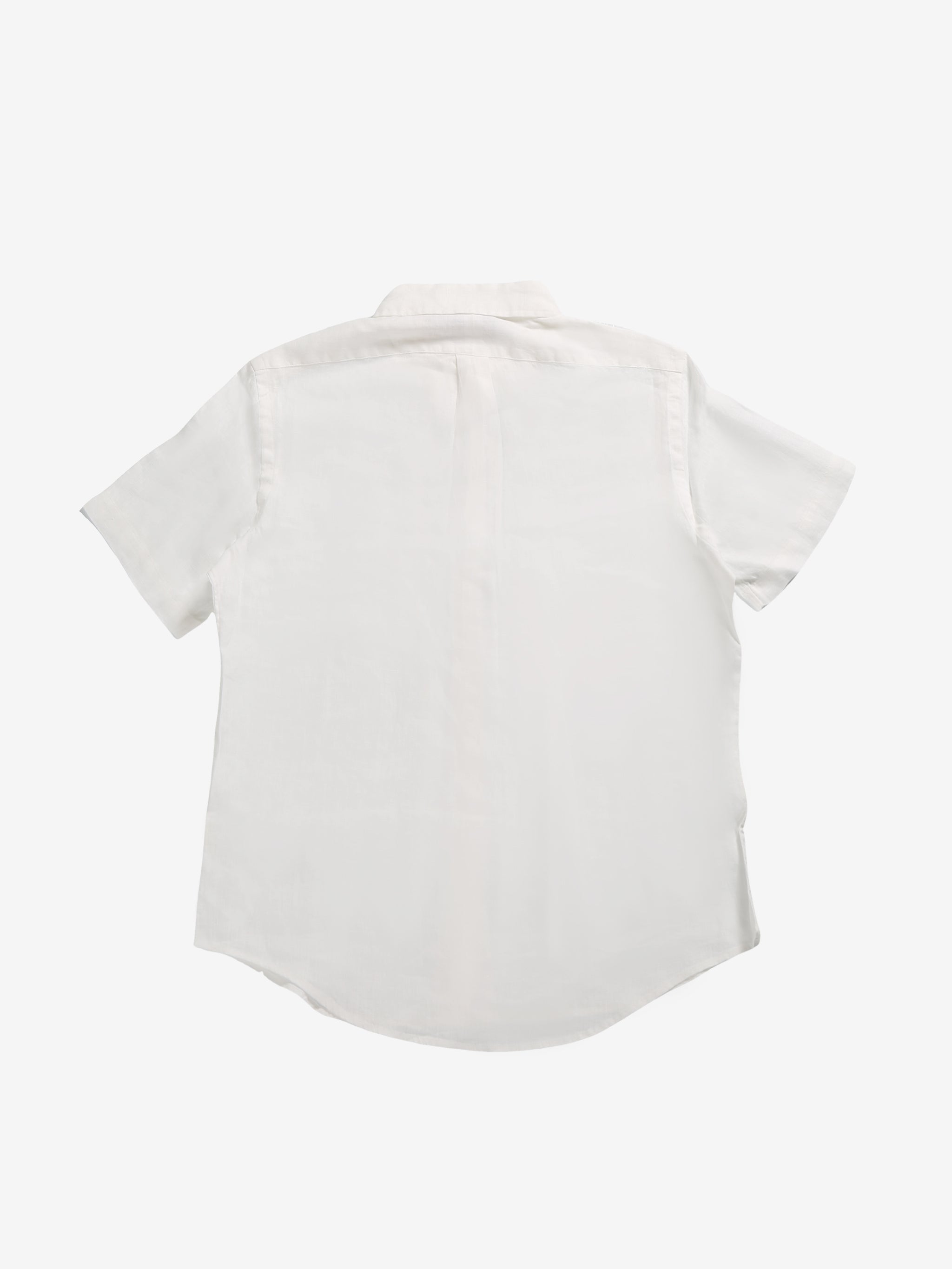 White shirt,back view