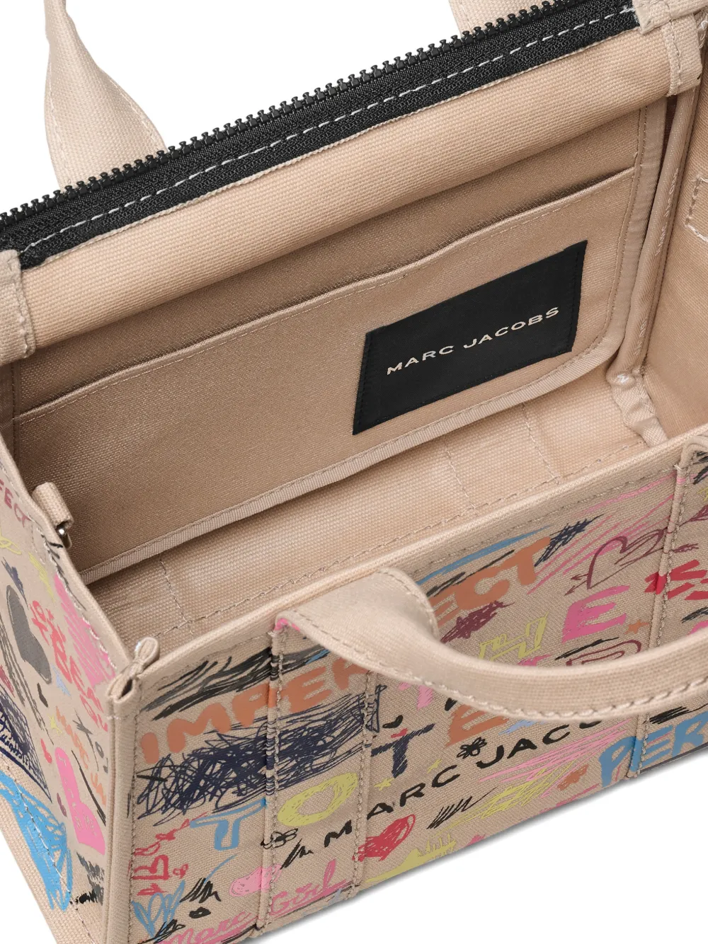 Close up of pink bag,showing texture of the cotton fabric