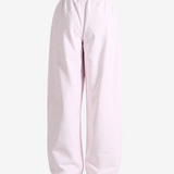 Pink pants, full body view