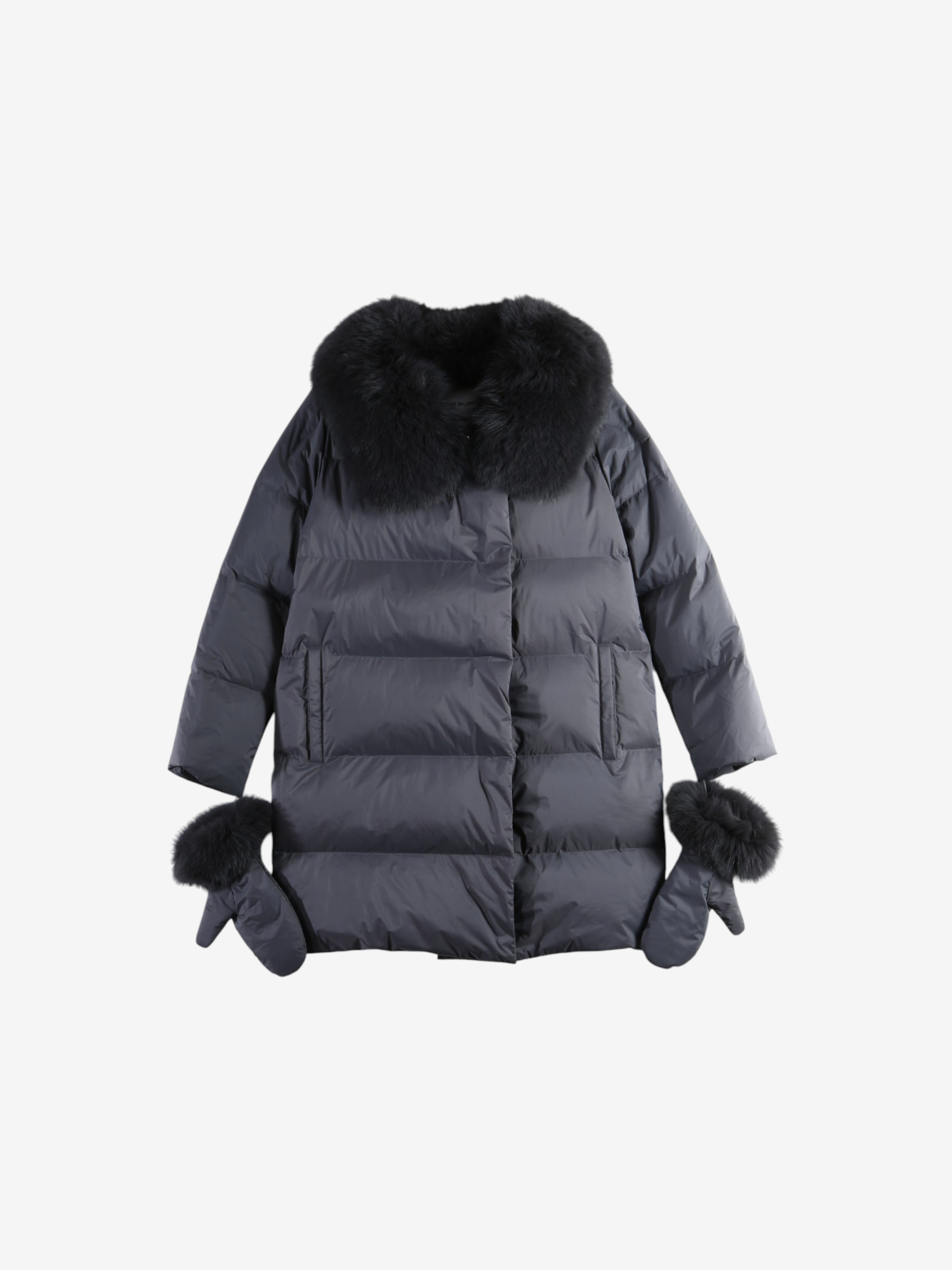 Black jacket, front view