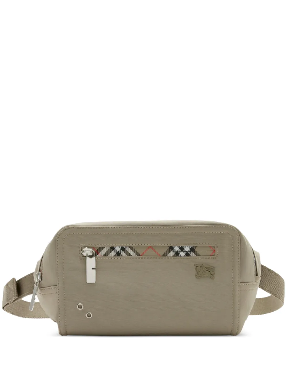 Tan bag, front view