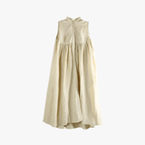 Tan dress, front view