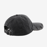 Black hat, side view