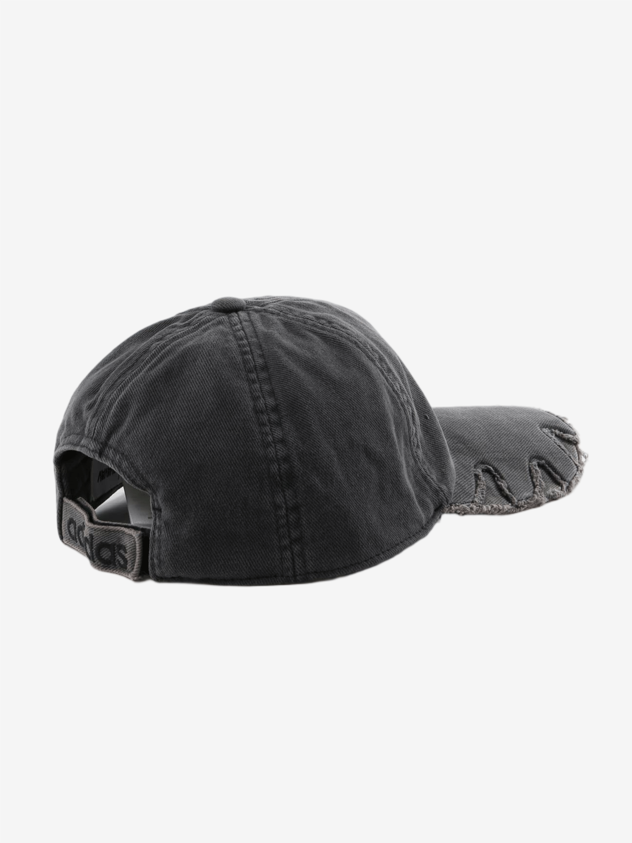 Black hat, side view