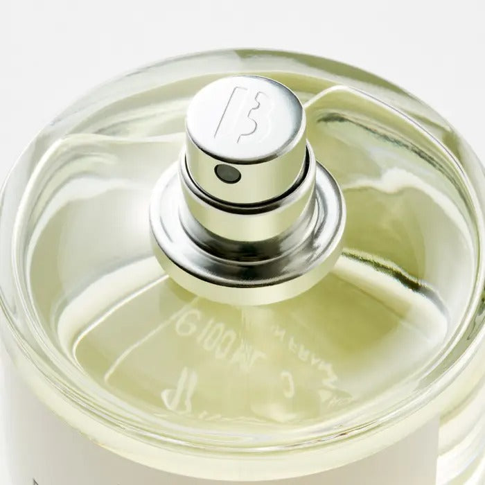 Close up of perfume, showing texture of the limonene ingredients