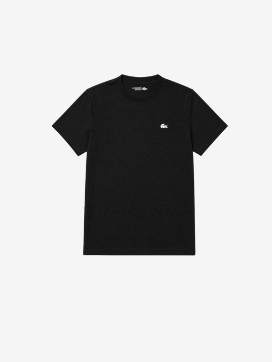 Black t-shirt, front view