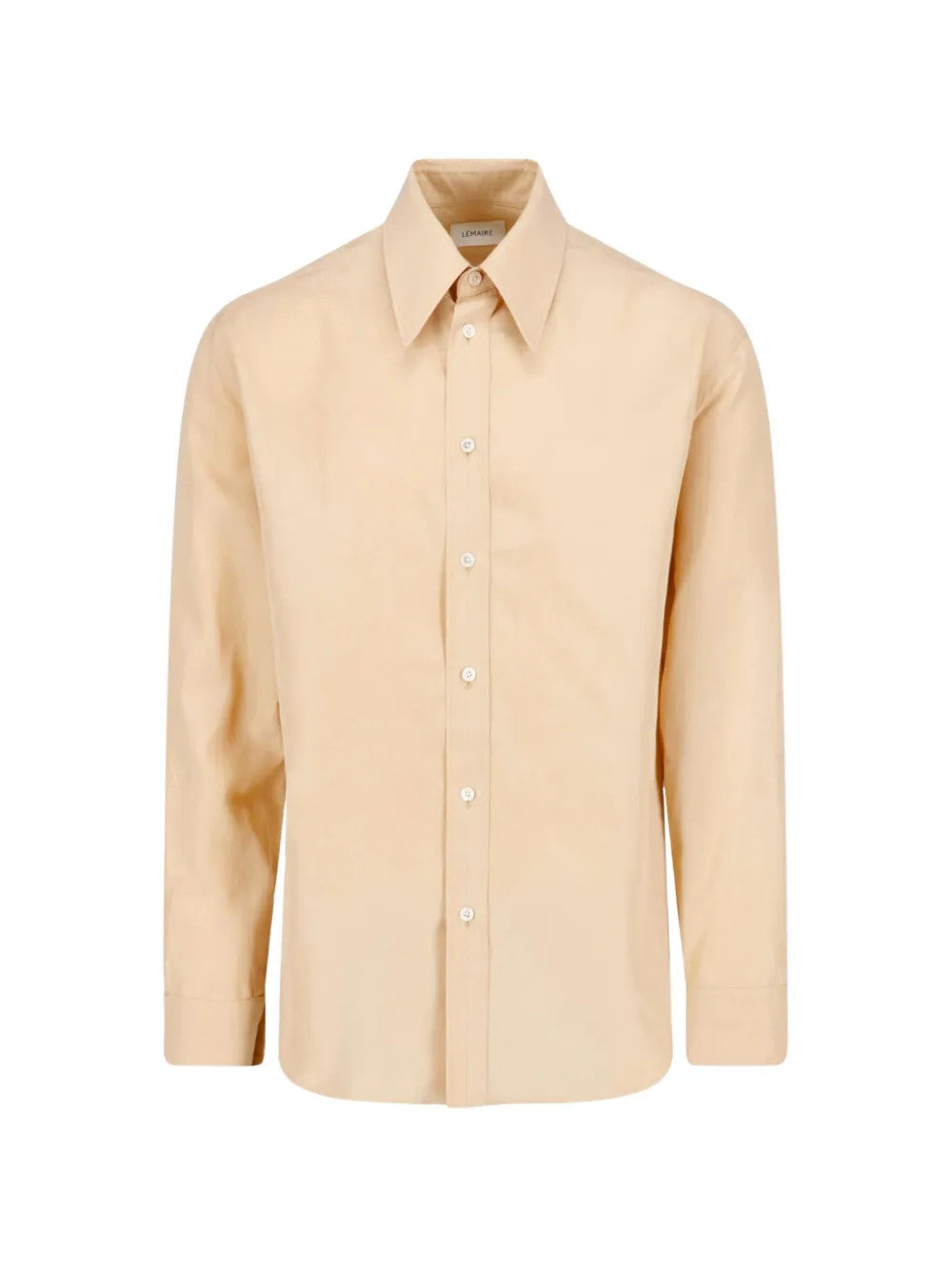 Tan shirt, front view