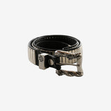 Black belt, front view