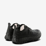 Black sneakers, back view