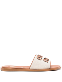 MIU MIU - Women Canvas Sandal