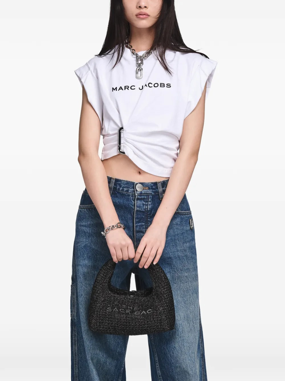Black bag, full body view