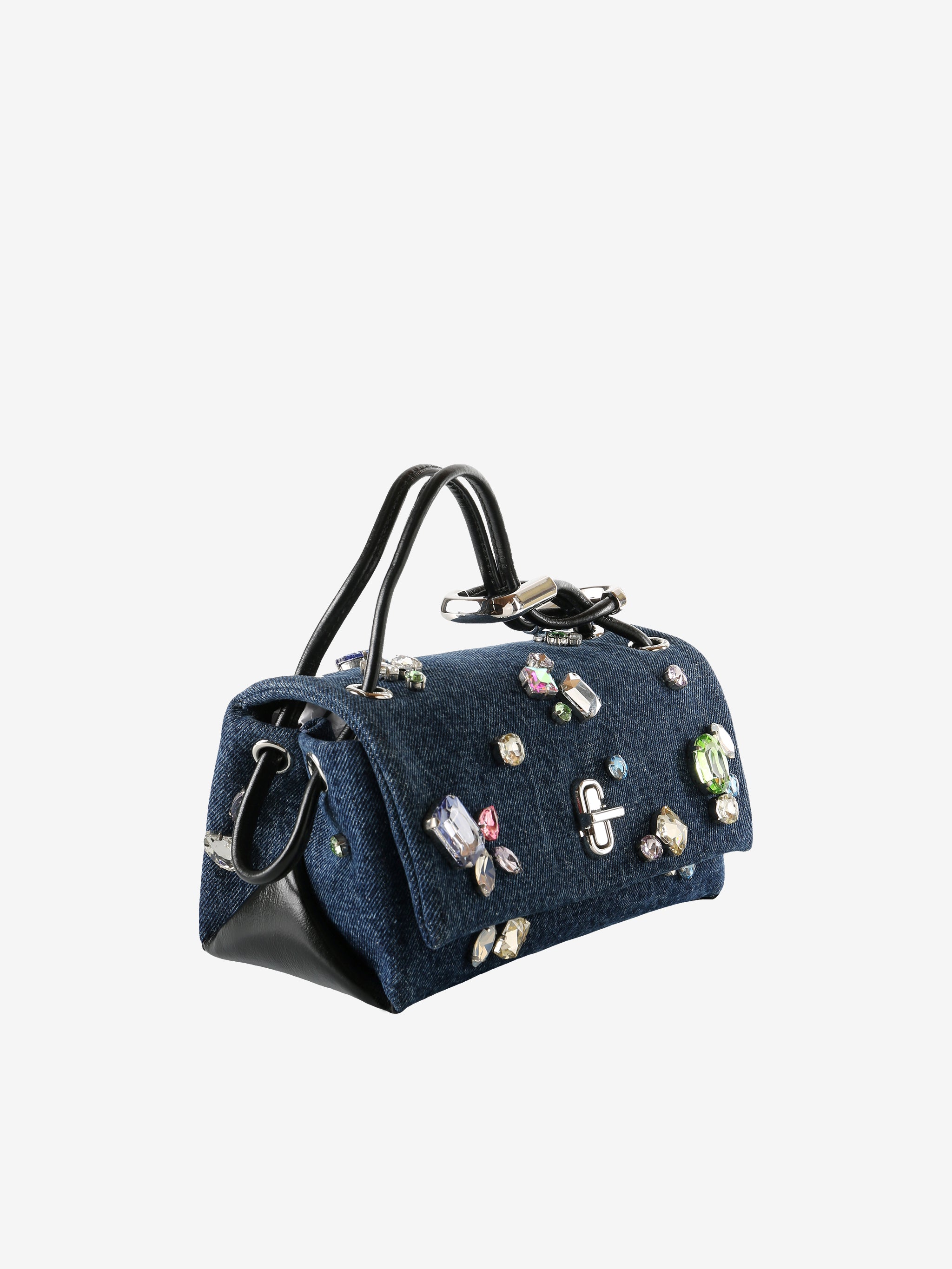 Black bags, side view