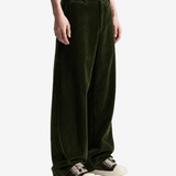 Green pants, front view