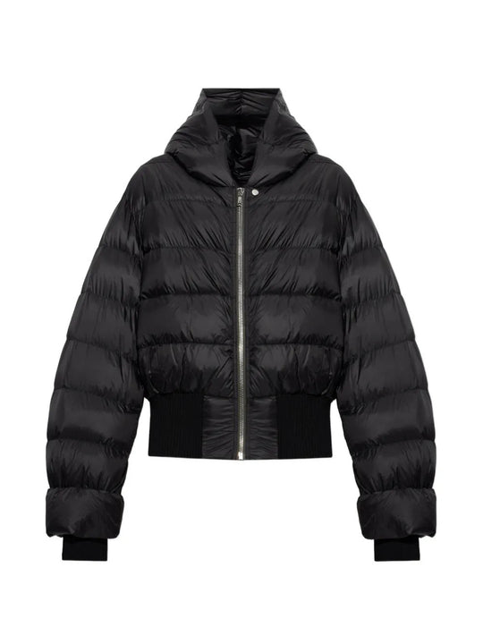 Black jacket, front view