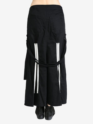 YOHJI YAMAMOTO LIMI FEU - Women Strap Detail Skirt