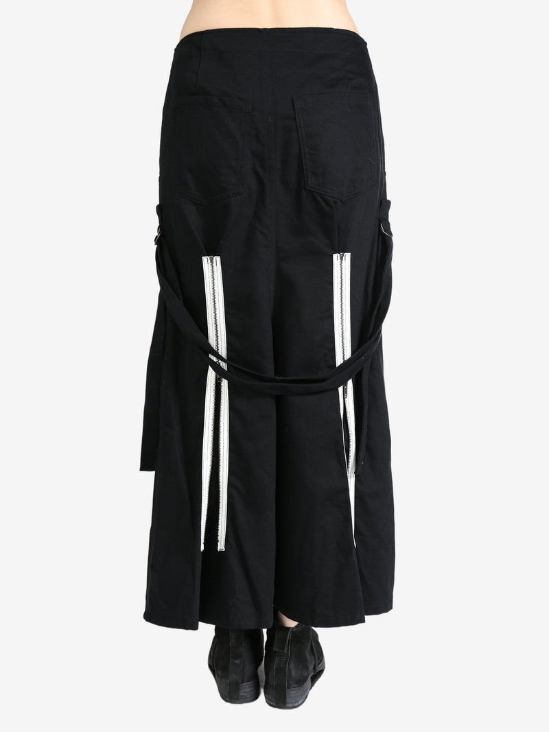 YOHJI YAMAMOTO LIMI FEU - Women Strap Detail Skirt