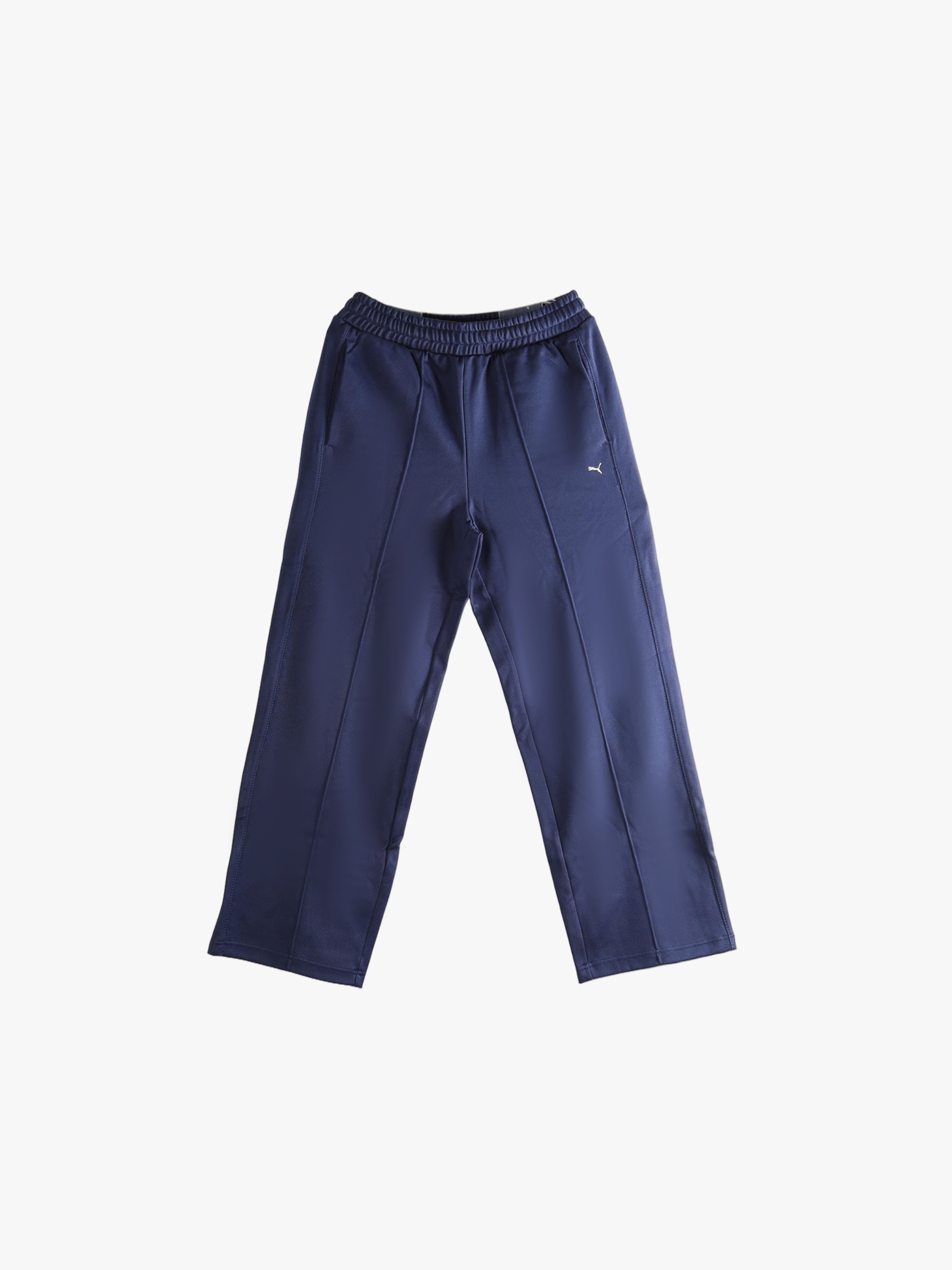 Navy pants, front view