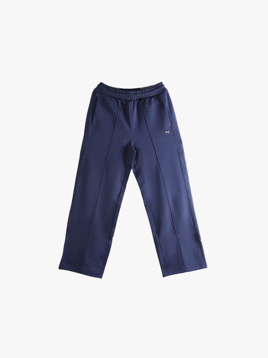 Navy pants, front view