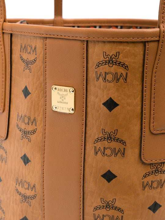 Close up of brown bag, showing texture of canvas fabric