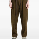 Brown pants, full body view