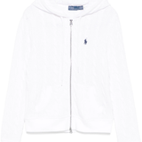 White hoodie, front view