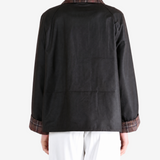 Black jacket, full body view