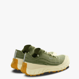 Green sneakers, side view