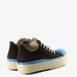 Brown sneaker, back view