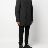 Black jackets, full body view