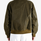 Green jacket, full body view